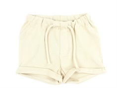 Lil Atelier bleached sand shorts